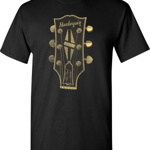 Harlequin Guitar Headstock T-Shirt